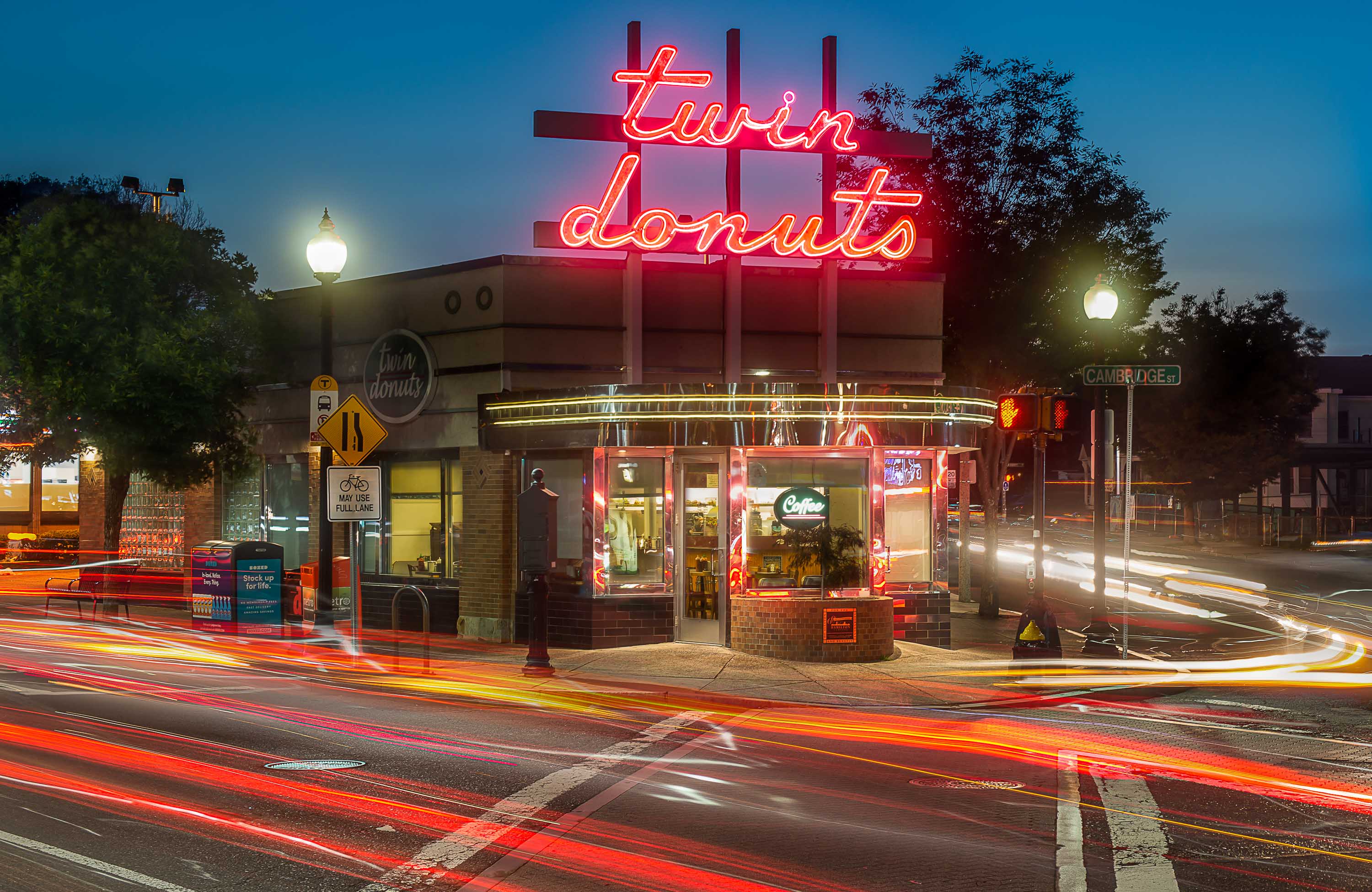 The Hamilton Co. Twin Donuts Allston’s Union Square